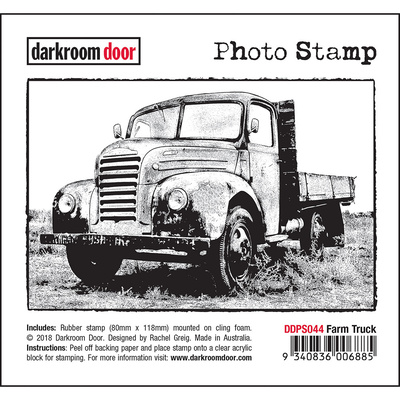 Photo Stamp - Farm Truck