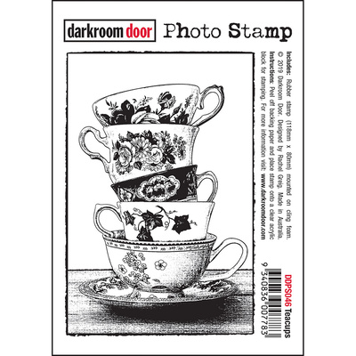 Photo Stamp - Teacups