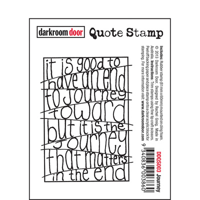 Quote Stamp - Journey