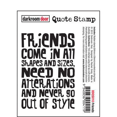 Quote Stamp - Friends