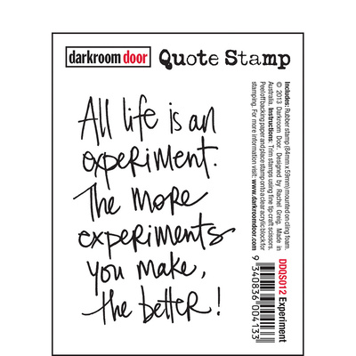 Quote Stamp - Experiement
