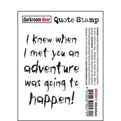 Quote Stamp - Adventure