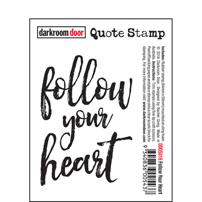 Quote Stamp - FollowYourHeart