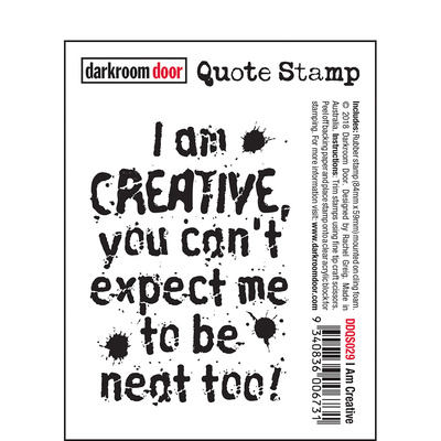 Quote Stamp - I Am Creative