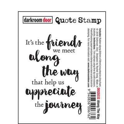 Quote Stamp - Along The Way