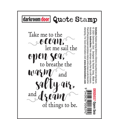 Quote Stamp - Open Sea