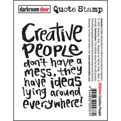 Quote Stamp - Creative People