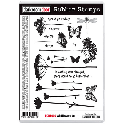 Rubber Stamp Set - Wildflower Vol 1
