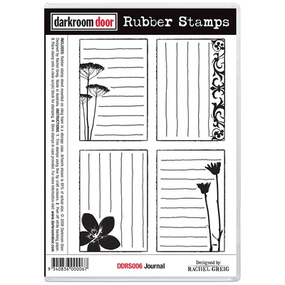 Rubber Stamp Set - Journal