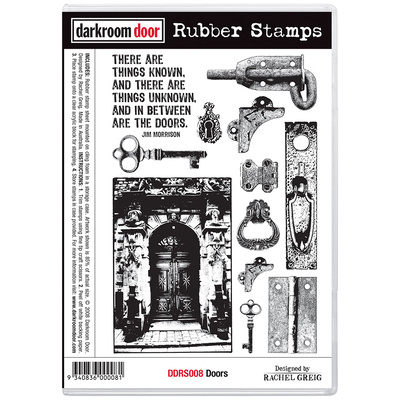 Rubber Stamp Set - Doors