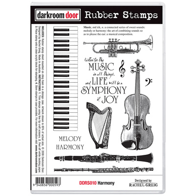 Rubber Stamp Set - Harmony
