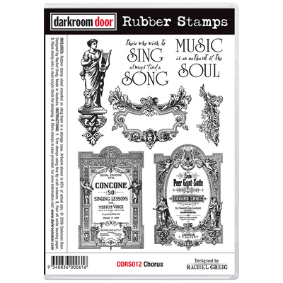 Rubber Stamp Set - Chorus