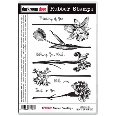 Rubber Stamp Set - Garden Greetings