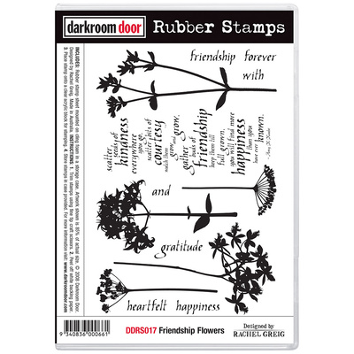 Rubber Stamp Set - Friendship Flowers