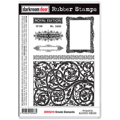 Rubber Stamp Set - Ornate Elements