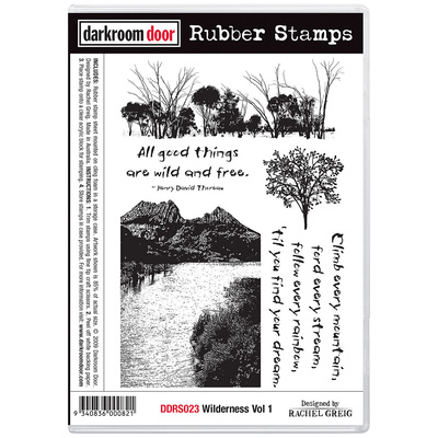 Rubber Stamp Set - Wilderness Vol 1