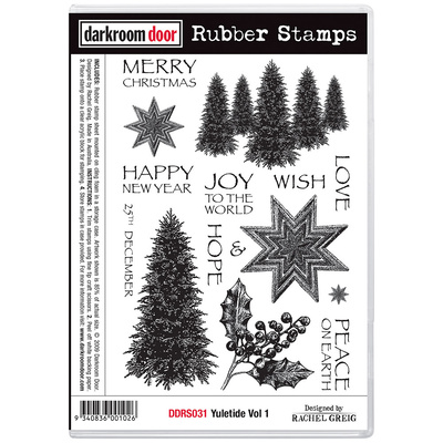 Rubber Stamp Set - Yuletide Vol 1