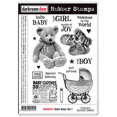 Rubber Stamp Set - Hello Baby Vol 1