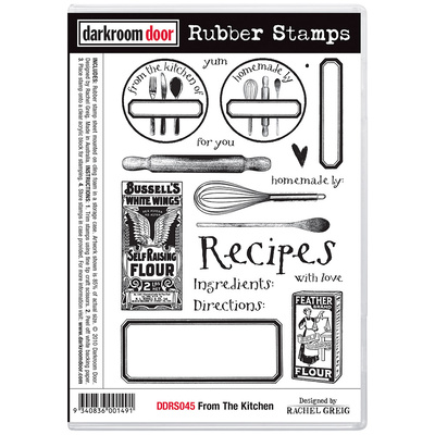 Rubber Stamp Set - From The Kitchen