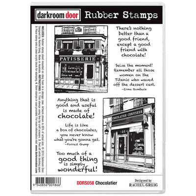 Rubber Stamp Set - Chocolatier