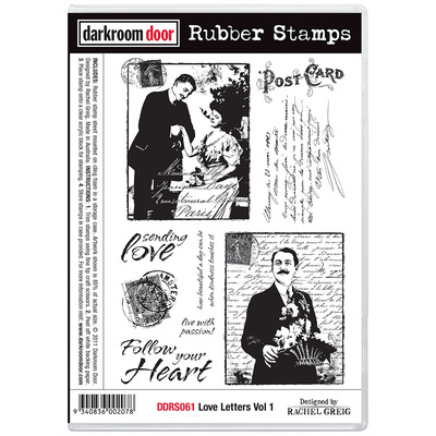 Rubber Stamp Set - Love Letters Vol 1