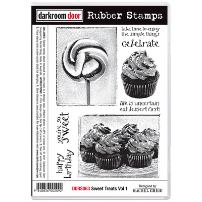 Rubber Stamp Set - Sweet Treats Vol 1