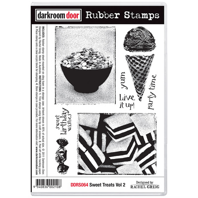 Rubber Stamp Set - Sweet Treats Vol 2