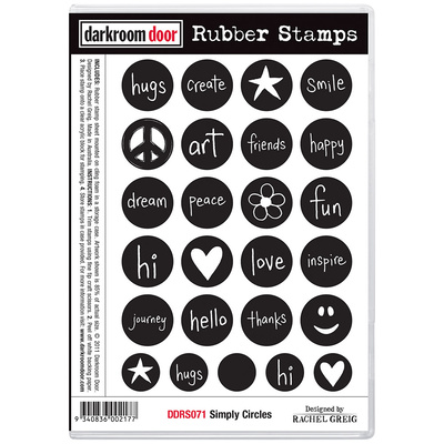 Rubber Stamp Set - Simply Circles