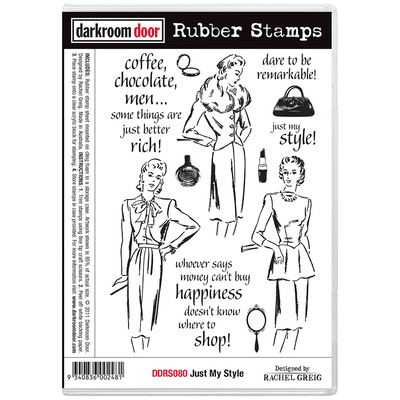 Rubber Stamp Set - Just My Style