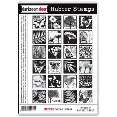 Rubber Stamp Set - Garden Inchies