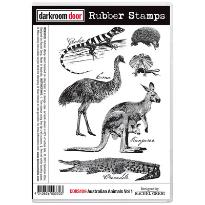 Rubber Stamp Set - Australian Animals Vol 1