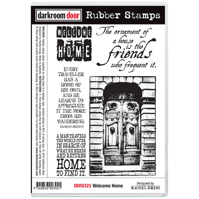 Rubber Stamp Set - Welcome Home
