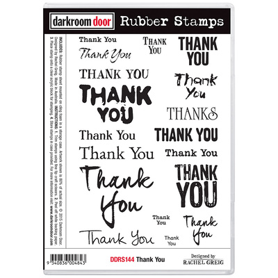 Rubber Stamp Set - Thank You