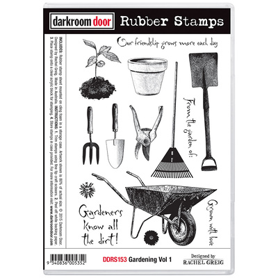 Rubber Stamp Set - Gardening Vol 1