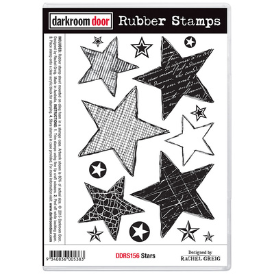 Rubber Stamp Set - Stars
