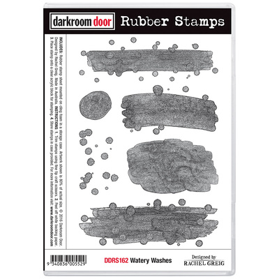 Rubber Stamp Set - Watery Washes
