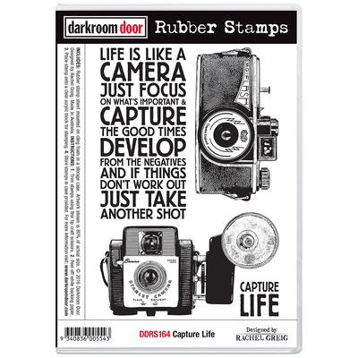 Rubber Stamp Set - Capture Life