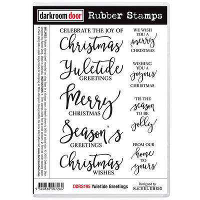 Rubber Stamp Set - Yuletide Greetings
