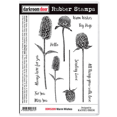 Rubber Stamp Set - Warm Wishes