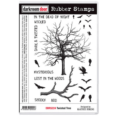 Rubber Stamp Set - Twisted Tree