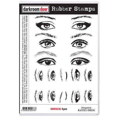 Rubber Stamp Set - Eyes