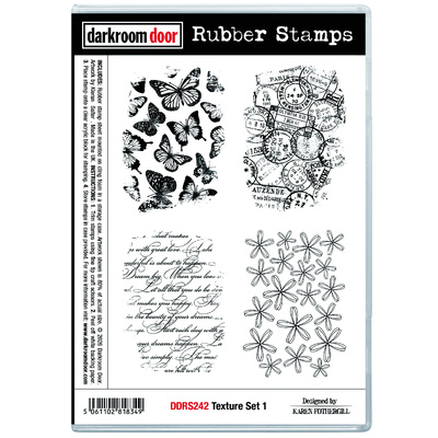 Rubber Stamp Set - Texture Set 1