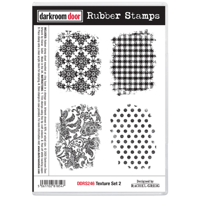 Rubber Stamp Set - Texture Set 2