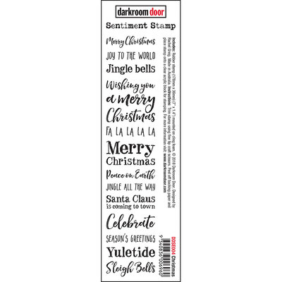 Sentiment Stamp - Christmas