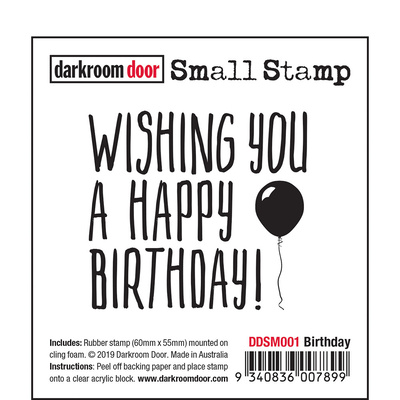Small Stamp - Birthday