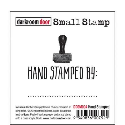 Small Stamp - Hand Stamped