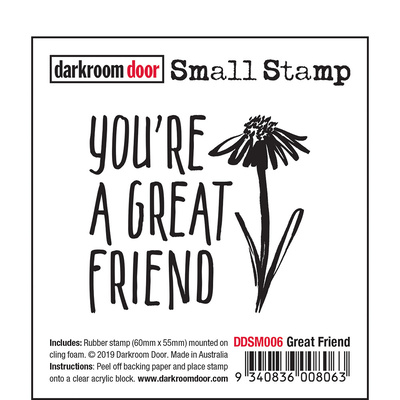 Small Stamp - Great Friend