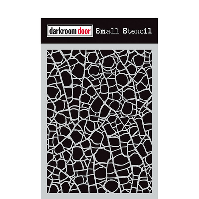 Small Stencil - Crackle