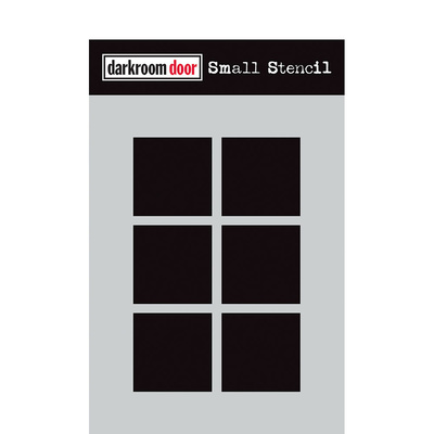 Small Stencil - Boxes 6 Up