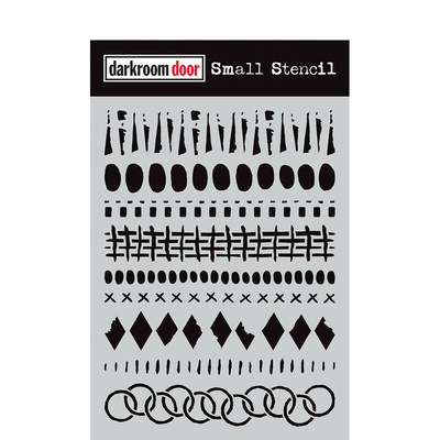 Small Stencil - Grunge Borders